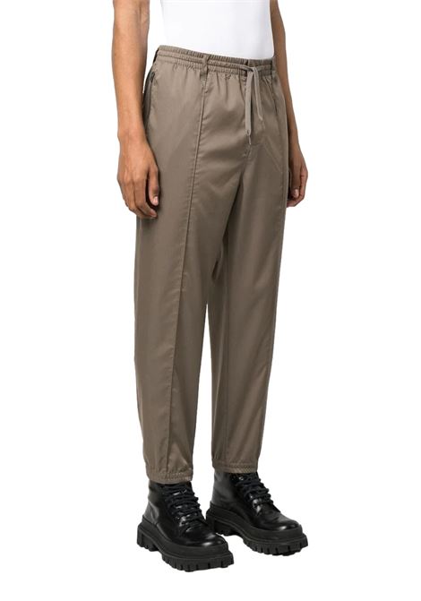 Jogger style lyocel blend trousers di Emporio Armani EMPORIO ARMANI | Trousers | 3R1PF5 1NSEZ0440